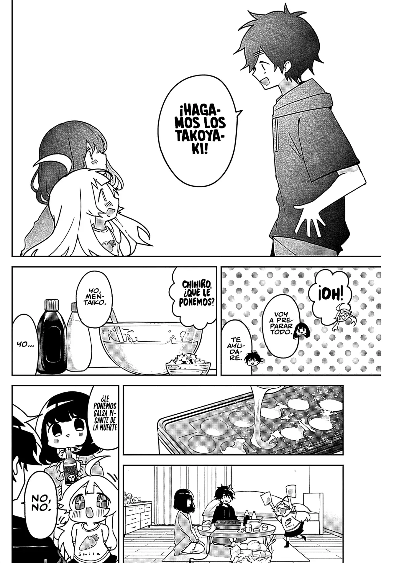 Osananananajimi Capitulo 6: Pijamada página 16