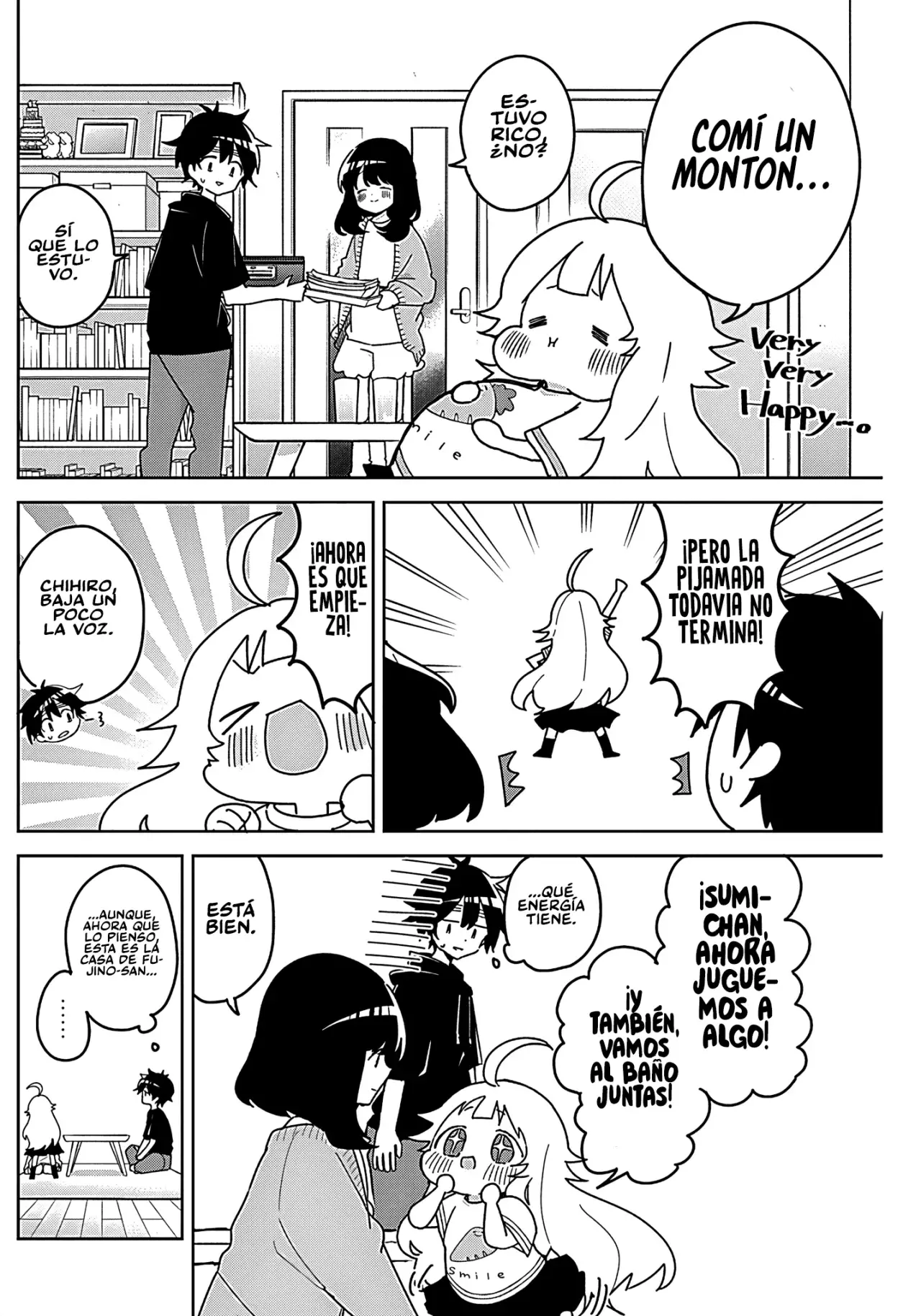 Osananananajimi Capitulo 6: Pijamada página 20