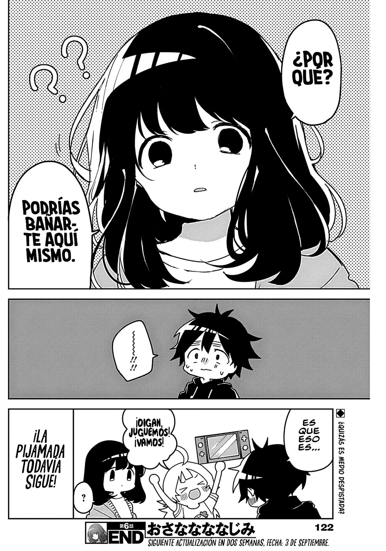 Osananananajimi Capitulo 6: Pijamada página 22