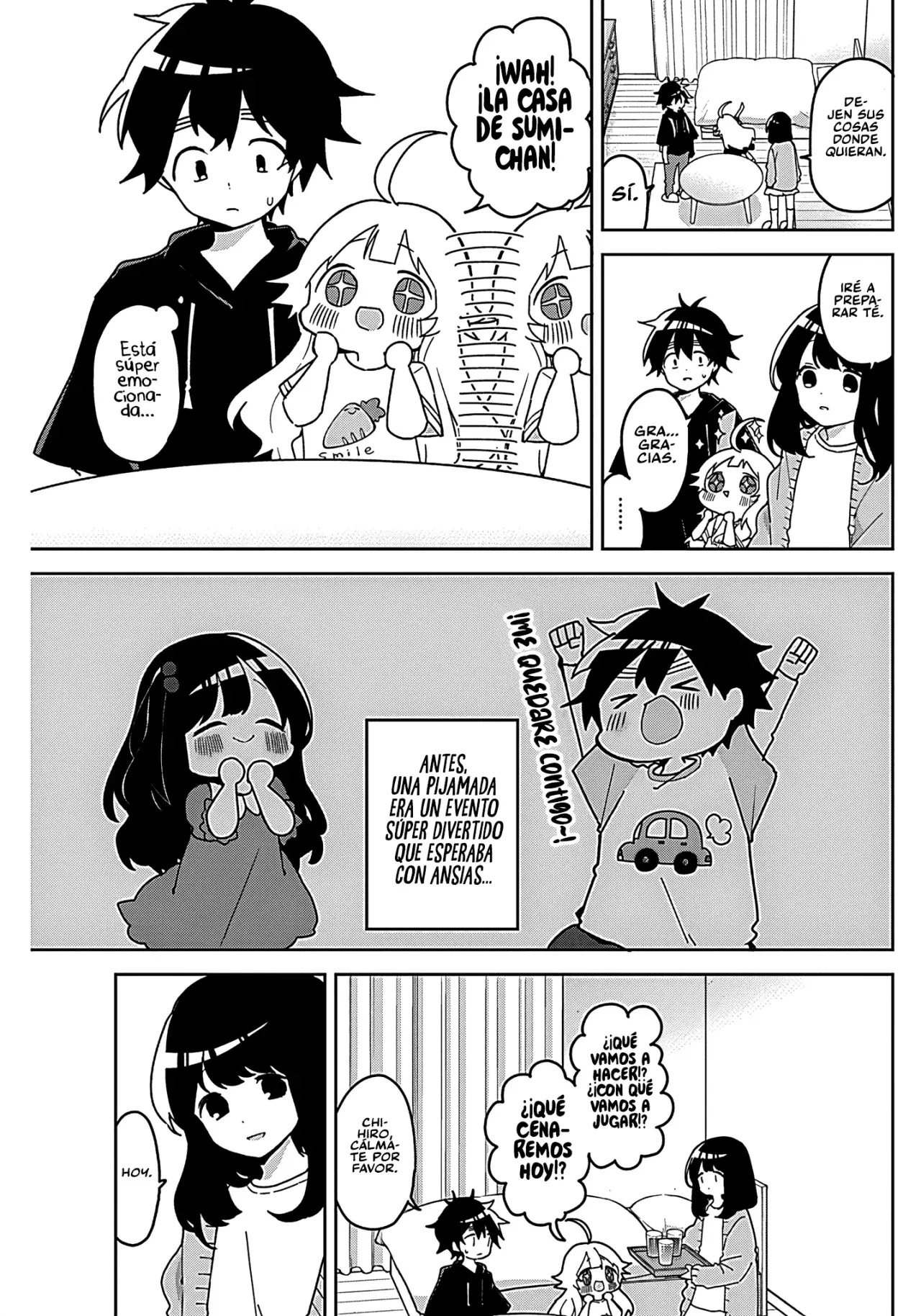 Osananananajimi Capitulo 6: Pijamada página 7