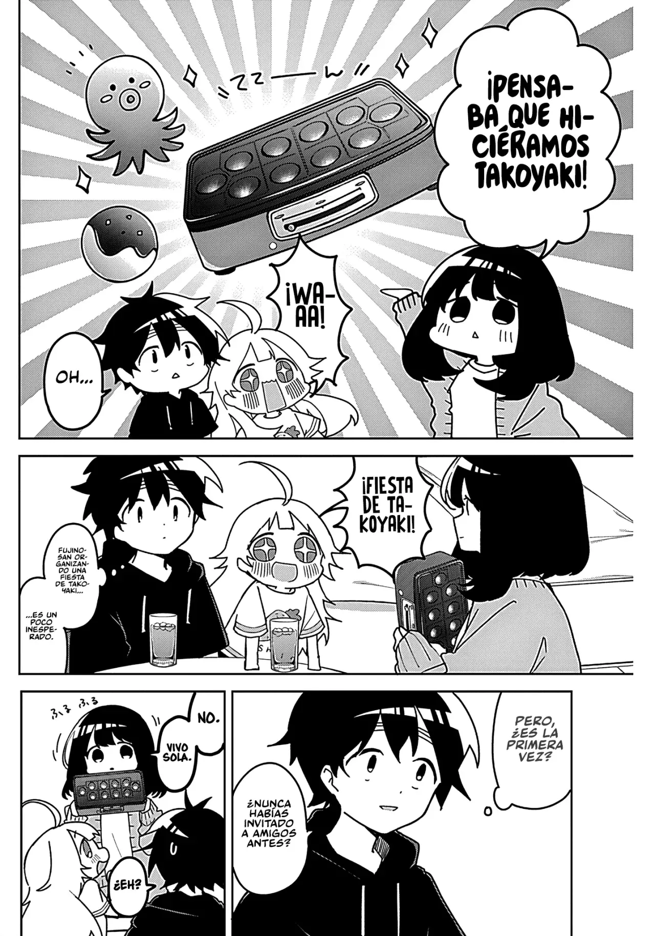Osananananajimi Capitulo 6: Pijamada página 8