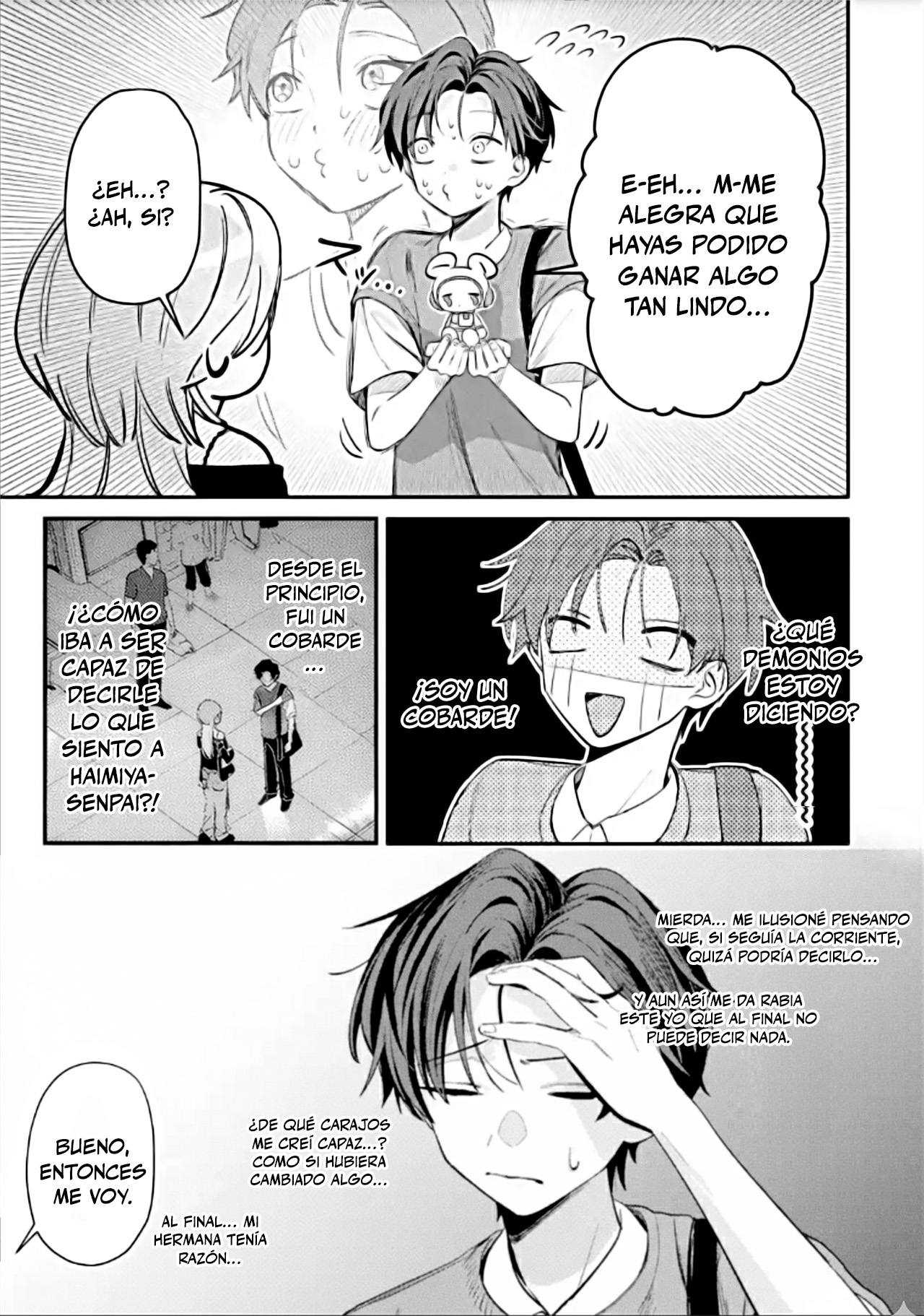 Haimiya Senpai Is Scary and Cute Capitulo 13 página 8