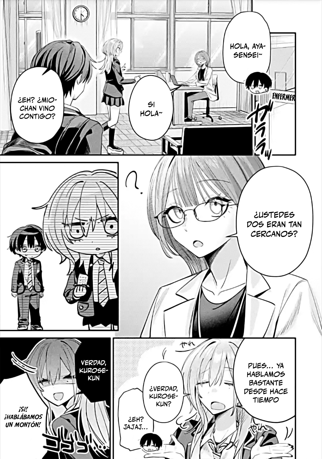 Haimiya Senpai Is Scary and Cute Capitulo 14 página 3