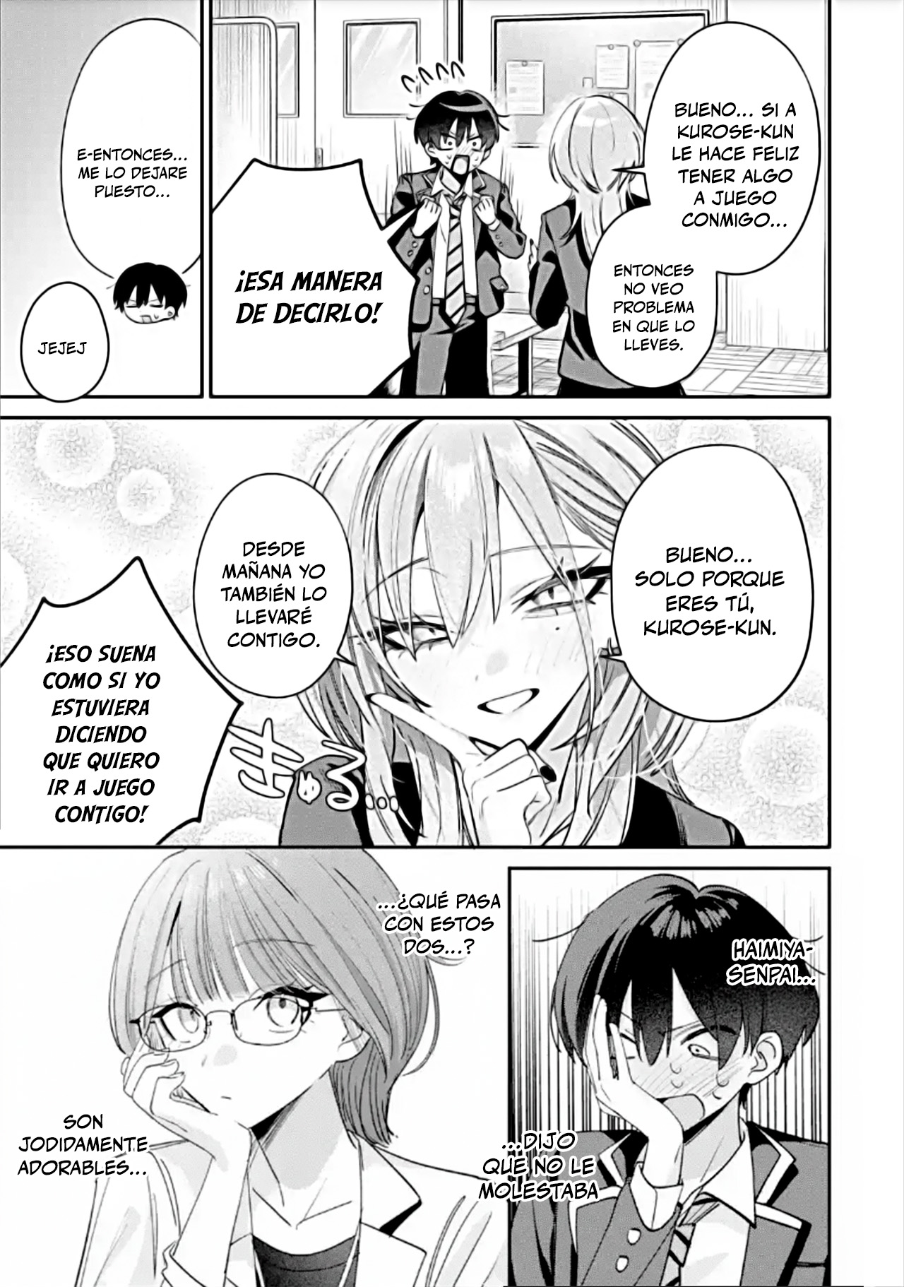 Haimiya Senpai Is Scary and Cute Capitulo 14 página 7