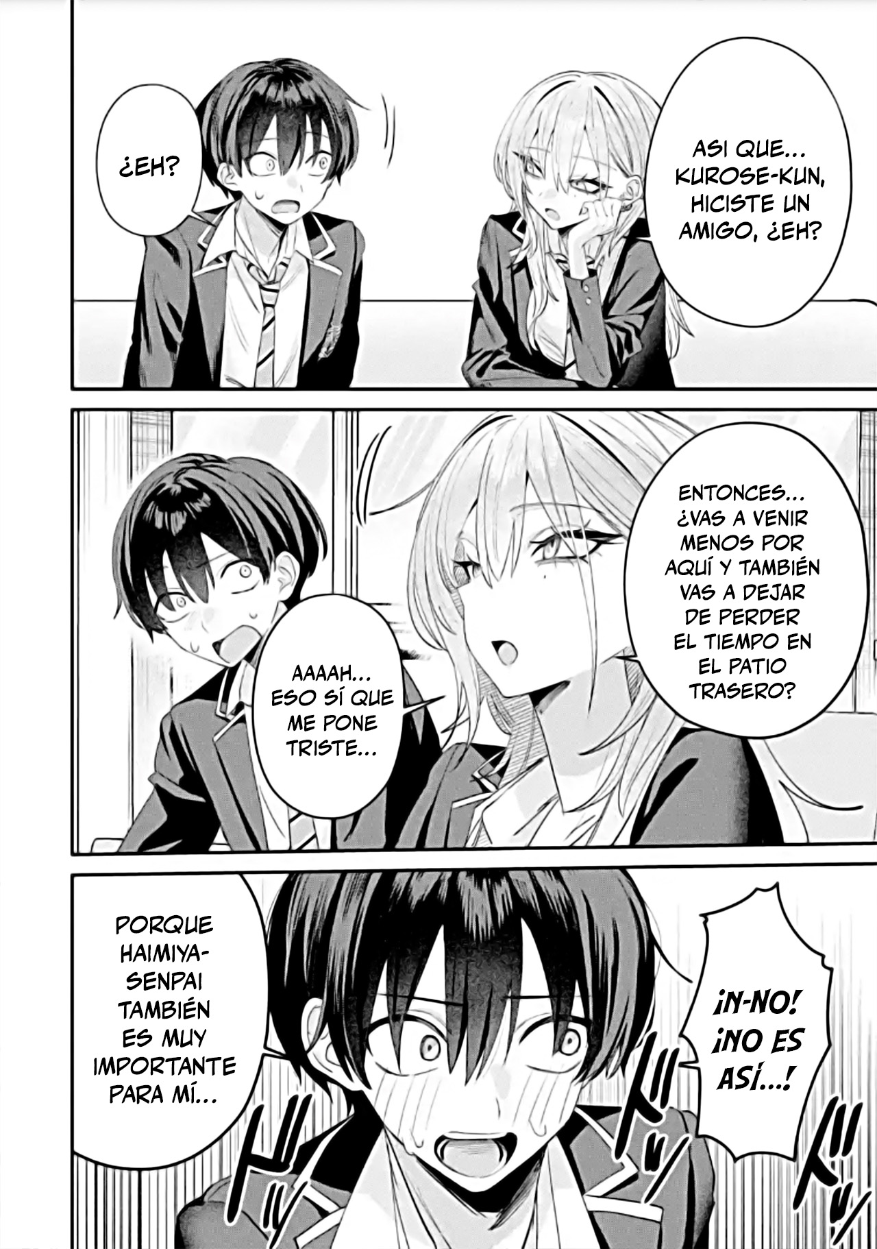 Haimiya Senpai Is Scary and Cute Capitulo 16 página 10