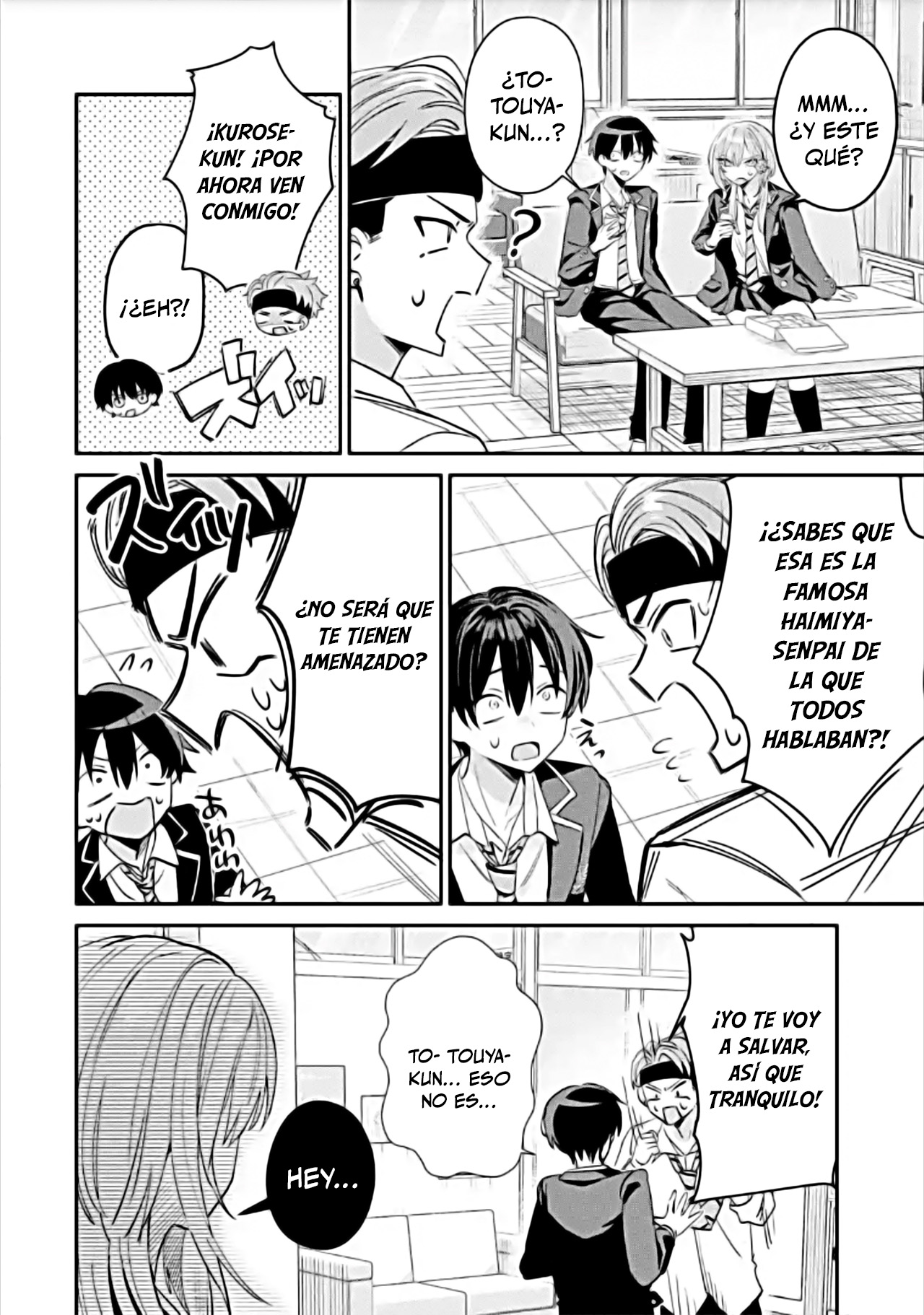 Haimiya Senpai Is Scary and Cute Capitulo 16 página 4