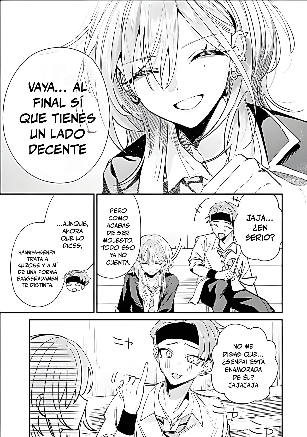 Haimiya Senpai Is Scary and Cute Capitulo 17 página 13