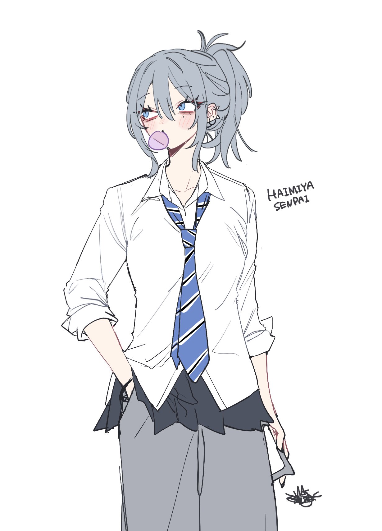 Haimiya Senpai Is Scary and Cute Capitulo 17 página 16