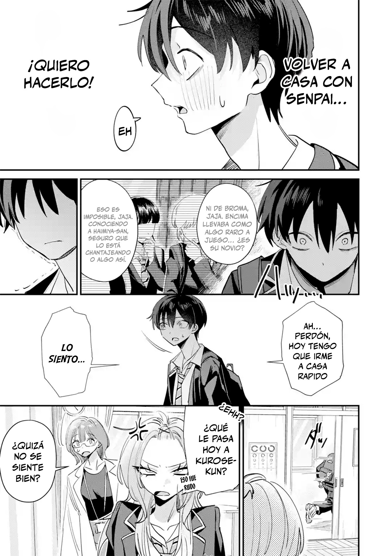 Haimiya Senpai Is Scary and Cute Capitulo 20 página 11