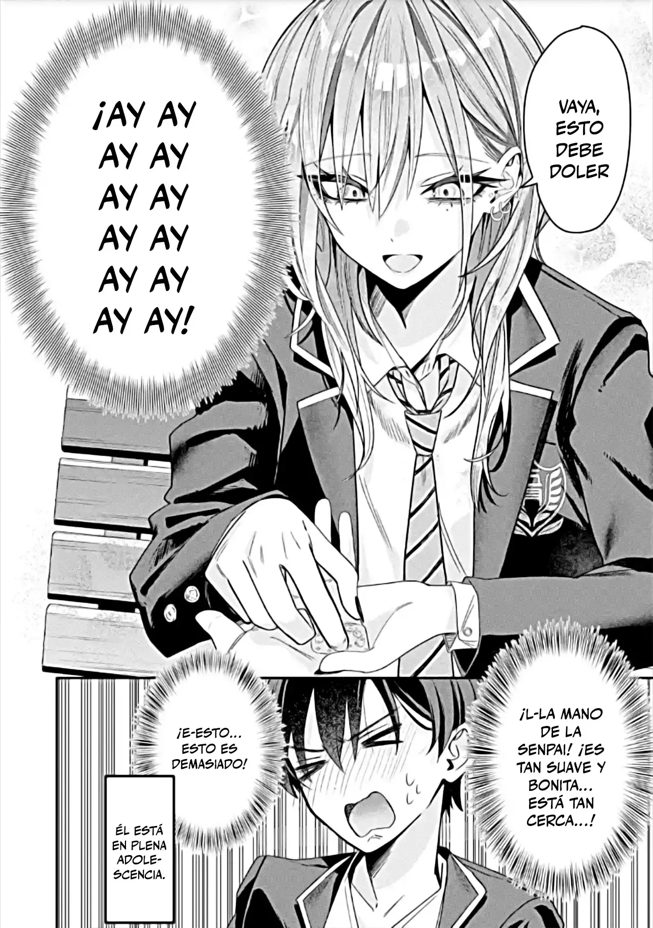 Haimiya Senpai Is Scary and Cute Capitulo 3 página 4