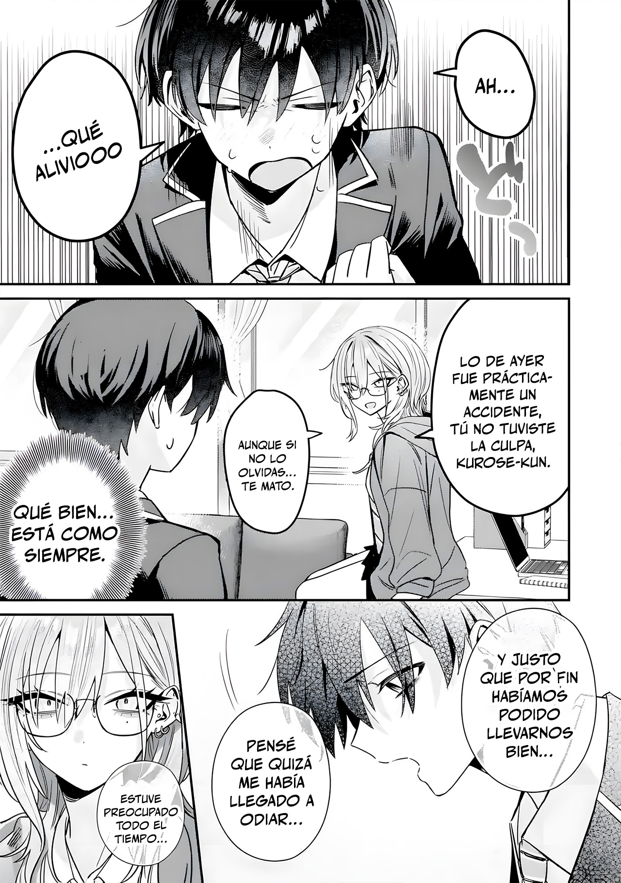 Haimiya Senpai Is Scary and Cute Capitulo 6 página 9