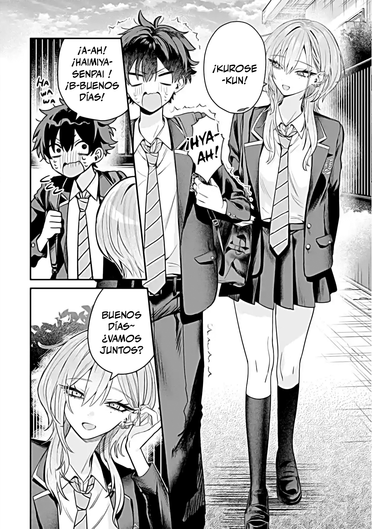 Haimiya Senpai Is Scary and Cute Capitulo 7 página 4