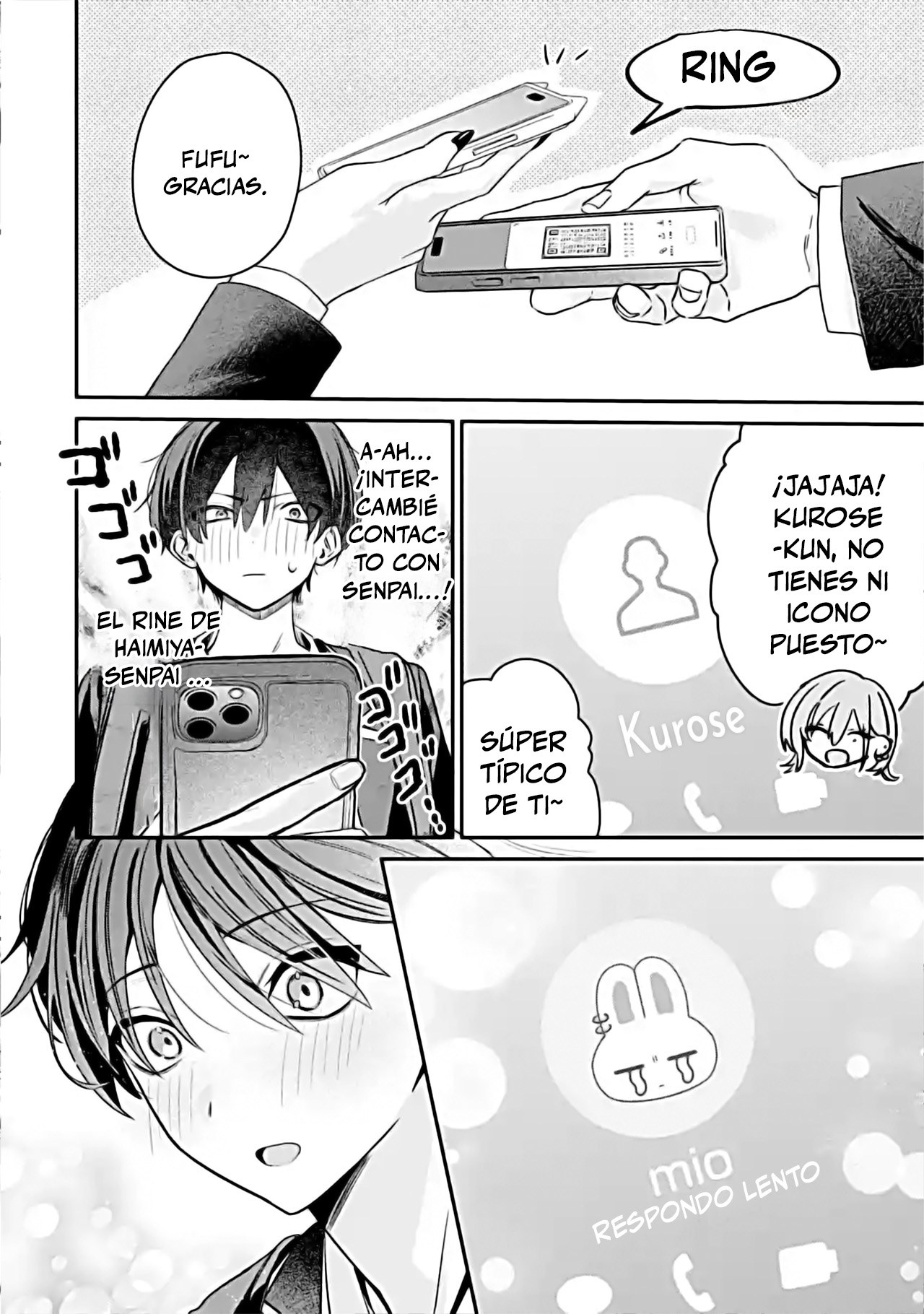 Haimiya Senpai Is Scary and Cute Capitulo 7 página 8