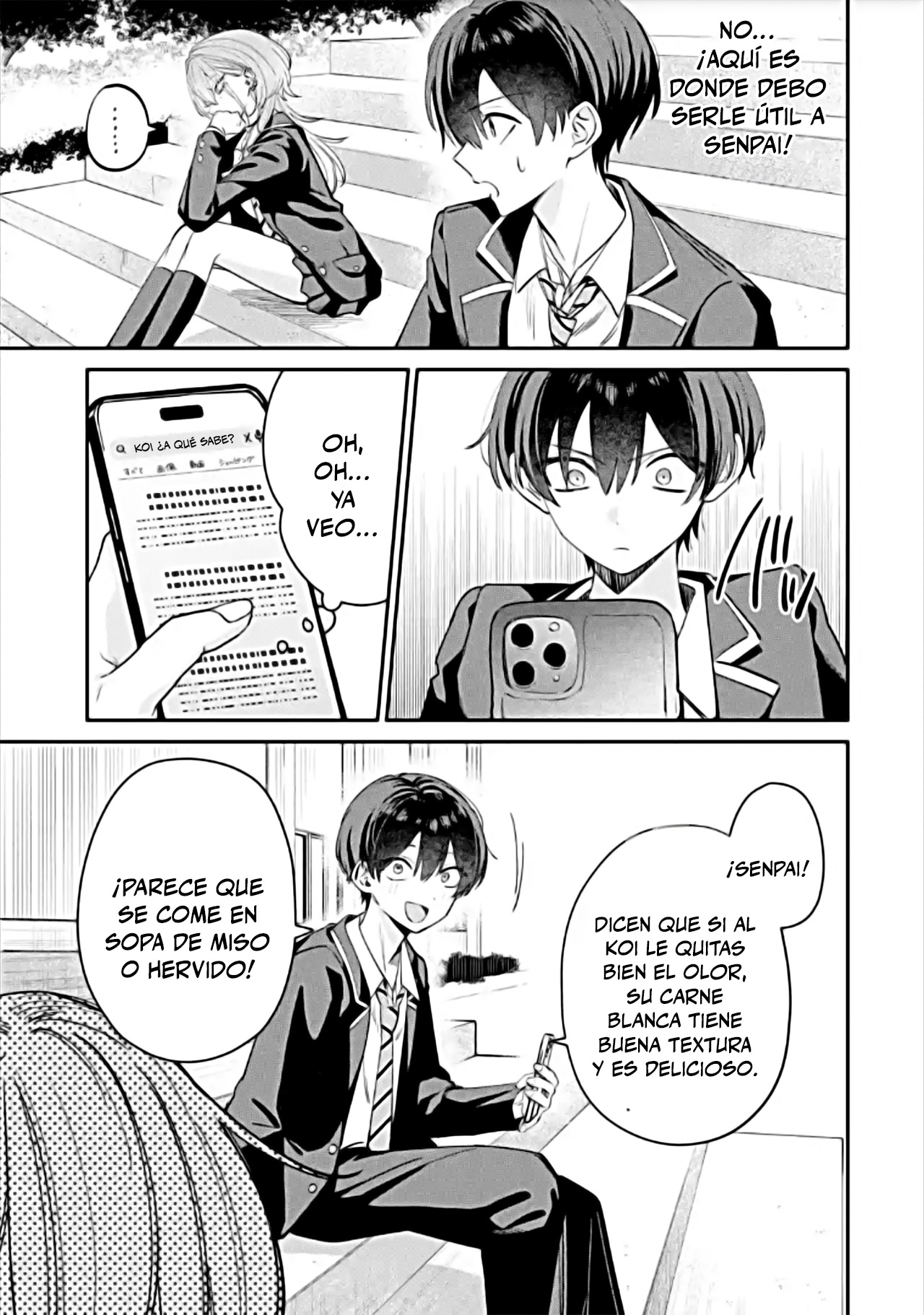 Haimiya Senpai Is Scary and Cute Capitulo 8.5 página 3