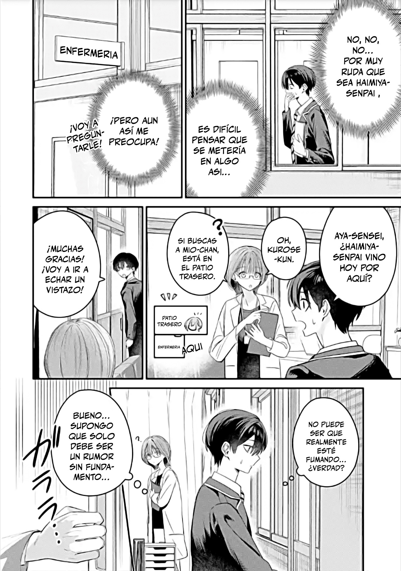 Haimiya Senpai Is Scary and Cute Capitulo 8 página 2