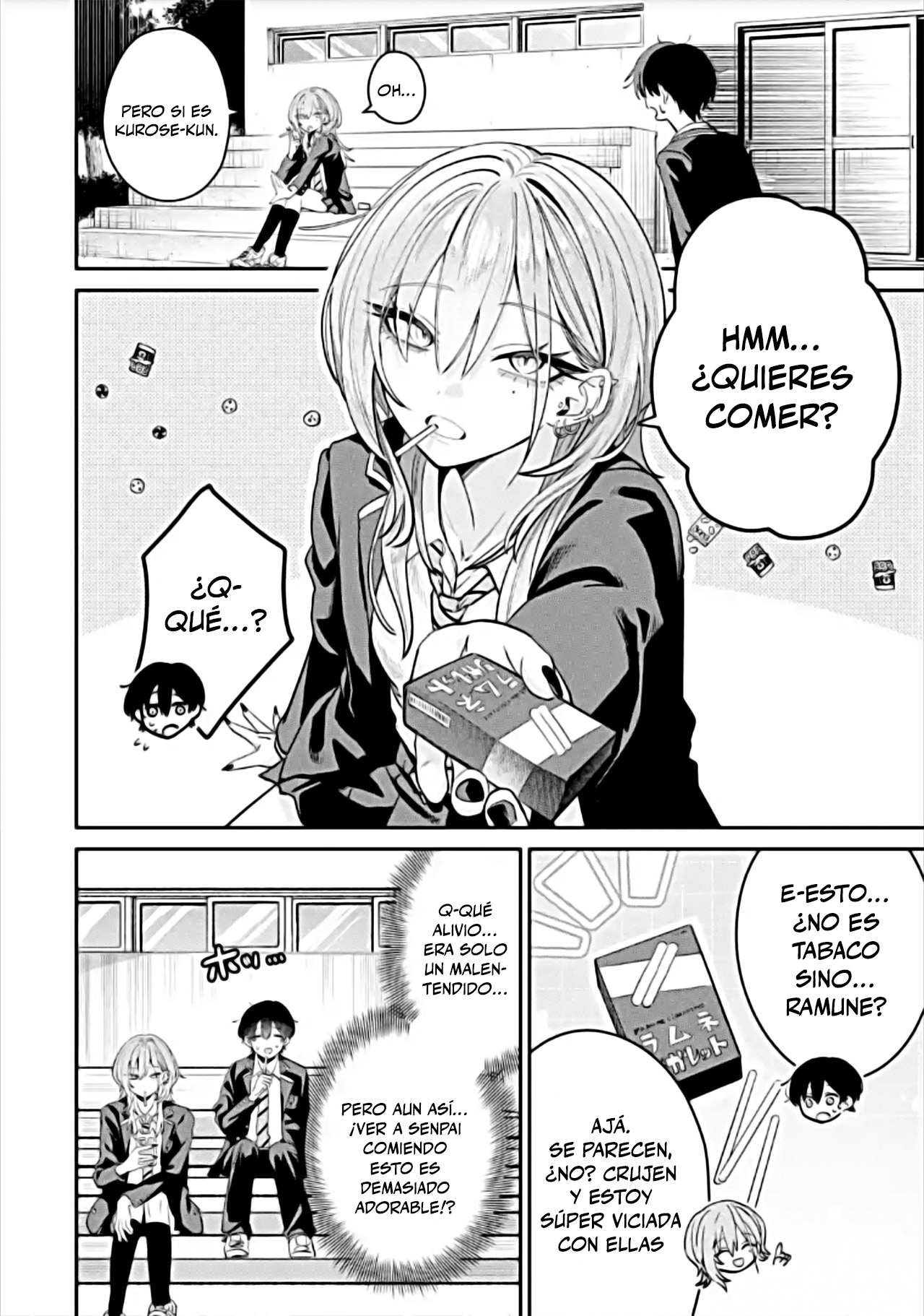 Haimiya Senpai Is Scary and Cute Capitulo 8 página 4
