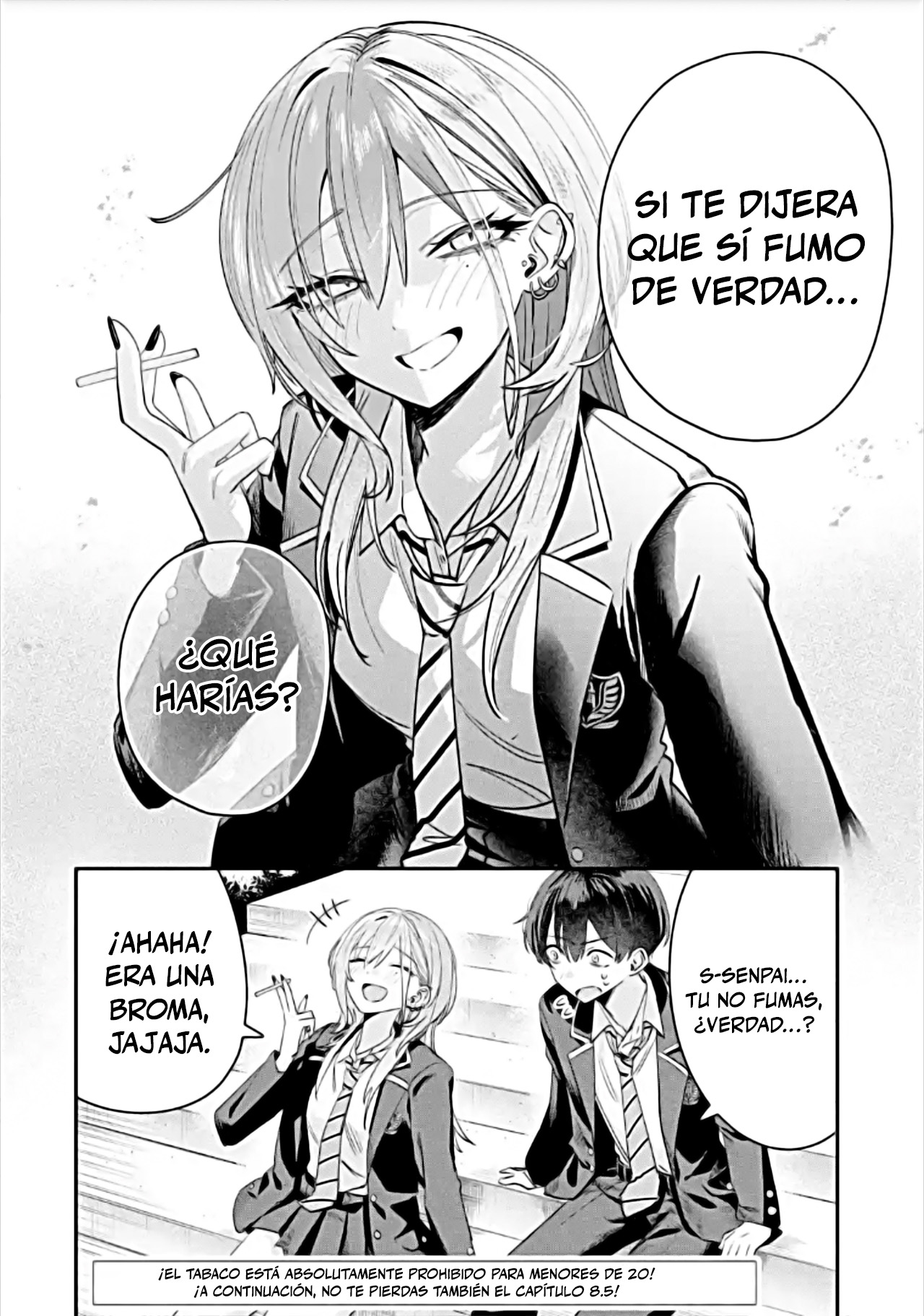 Haimiya Senpai Is Scary and Cute Capitulo 8 página 6