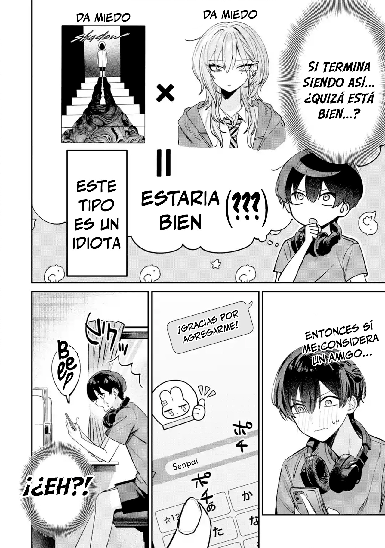 Haimiya Senpai Is Scary and Cute Capitulo 9 página 4