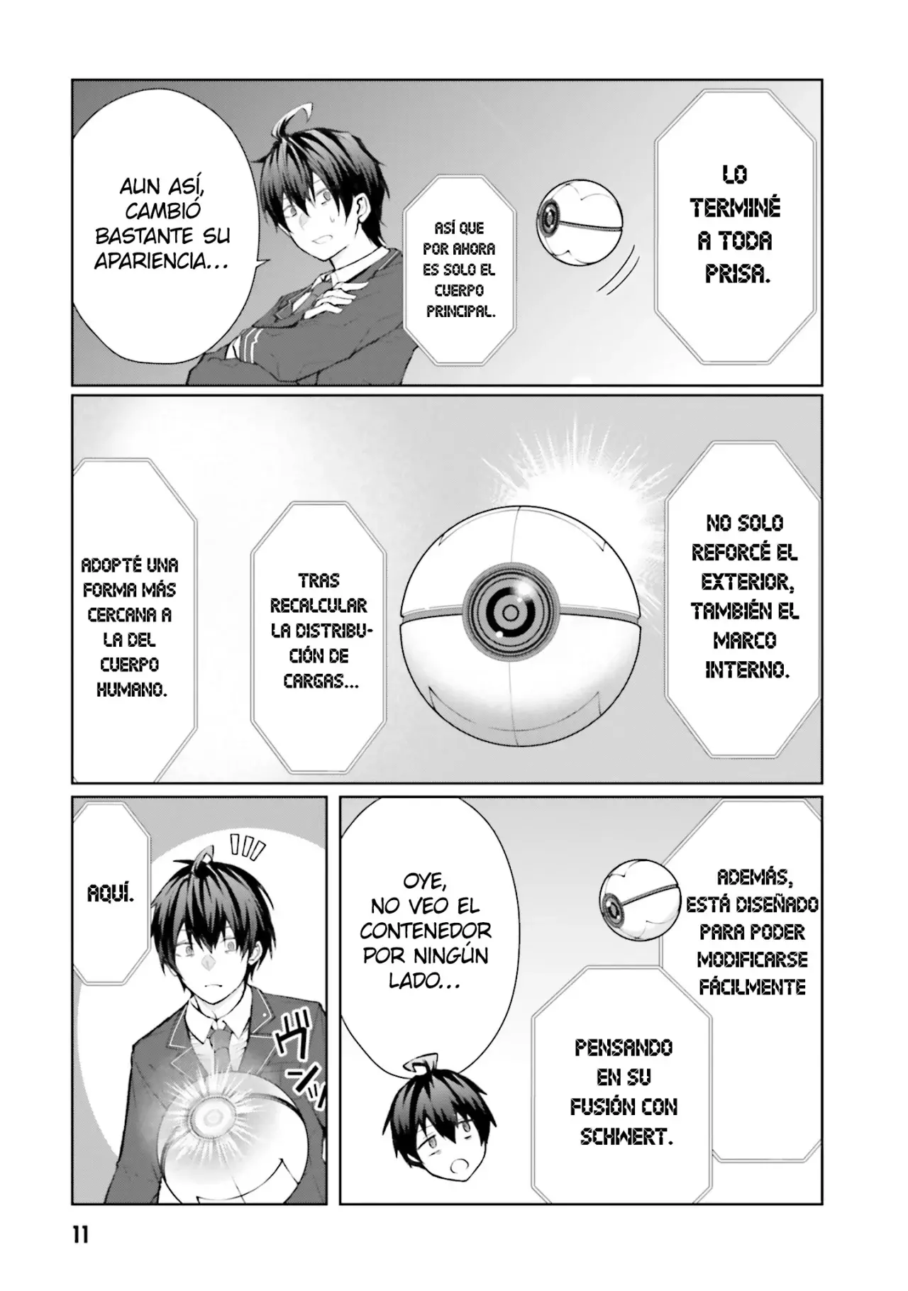 Mobuseka Antologia Capitulo 1: Peregrinación de mejoras página 10