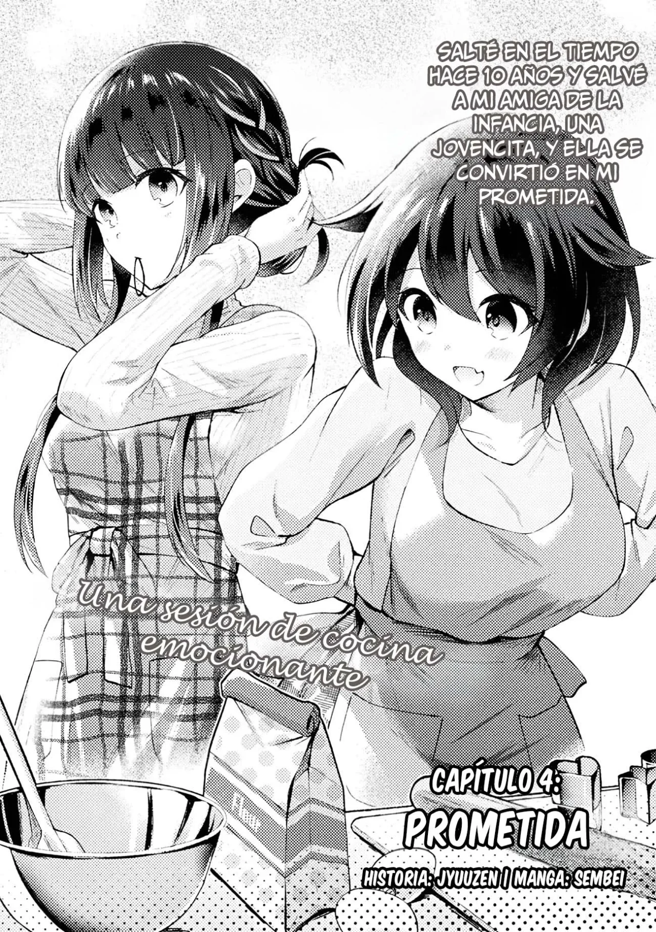 10-nenmae ni Time Leap mierda Osananajimi no Ojousama wo Tasuketara Iinazuke ni Narimashita Capitulo 4.1 página 6