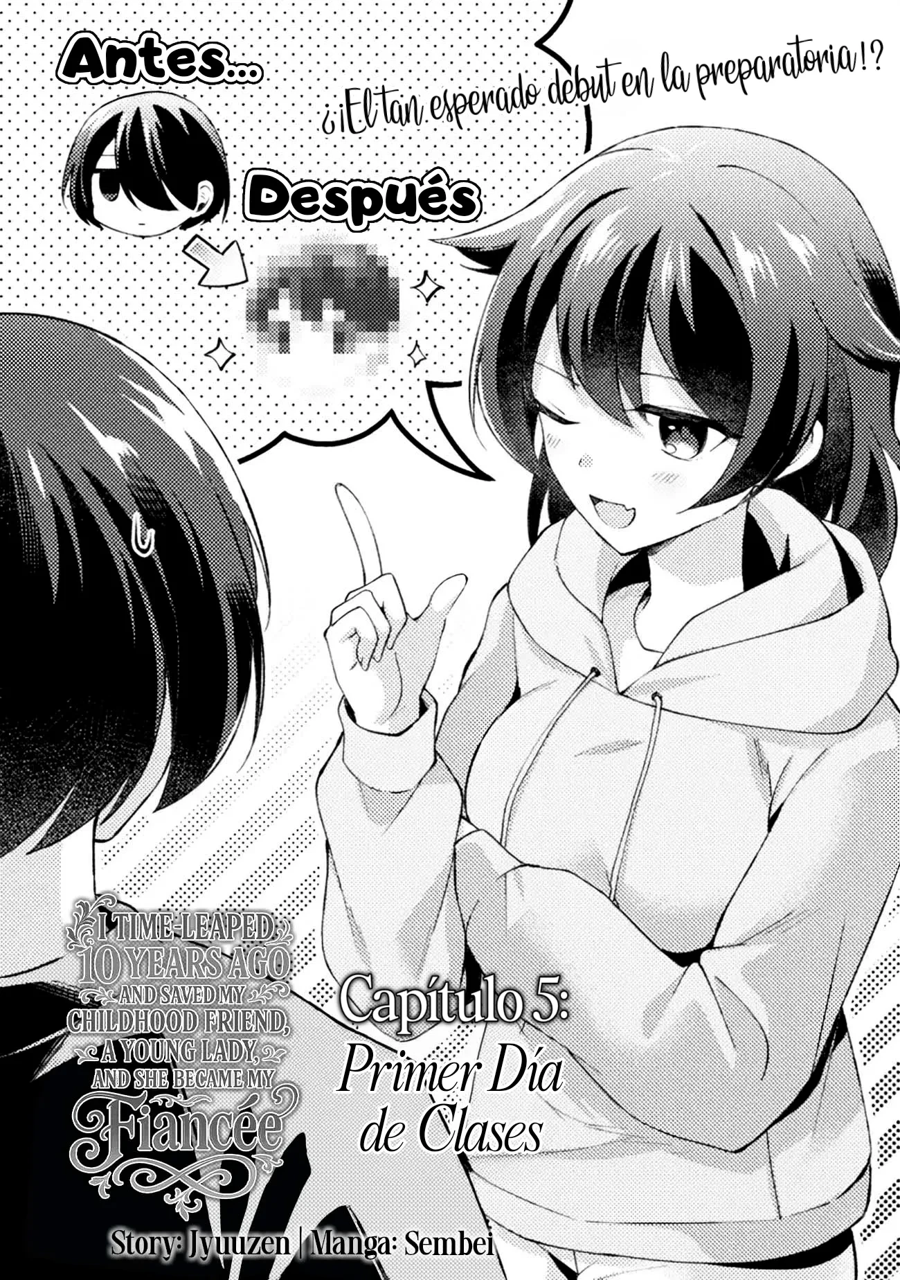 10-nenmae ni Time Leap mierda Osananajimi no Ojousama wo Tasuketara Iinazuke ni Narimashita Capitulo 5.1 página 6