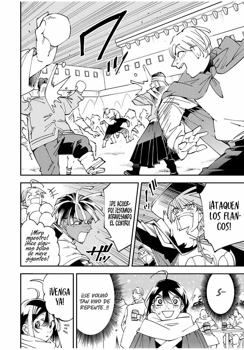 Tensei kizoku kantei sukiru de nariagaru Capitulo 100: Guerra de bolas de nieve página 14