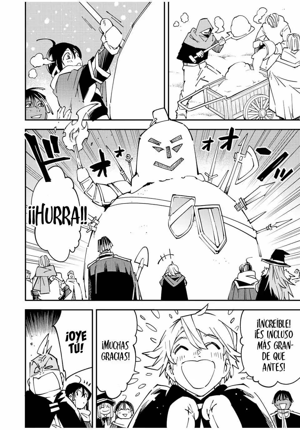 Tensei kizoku kantei sukiru de nariagaru Capitulo 100: Guerra de bolas de nieve página 20