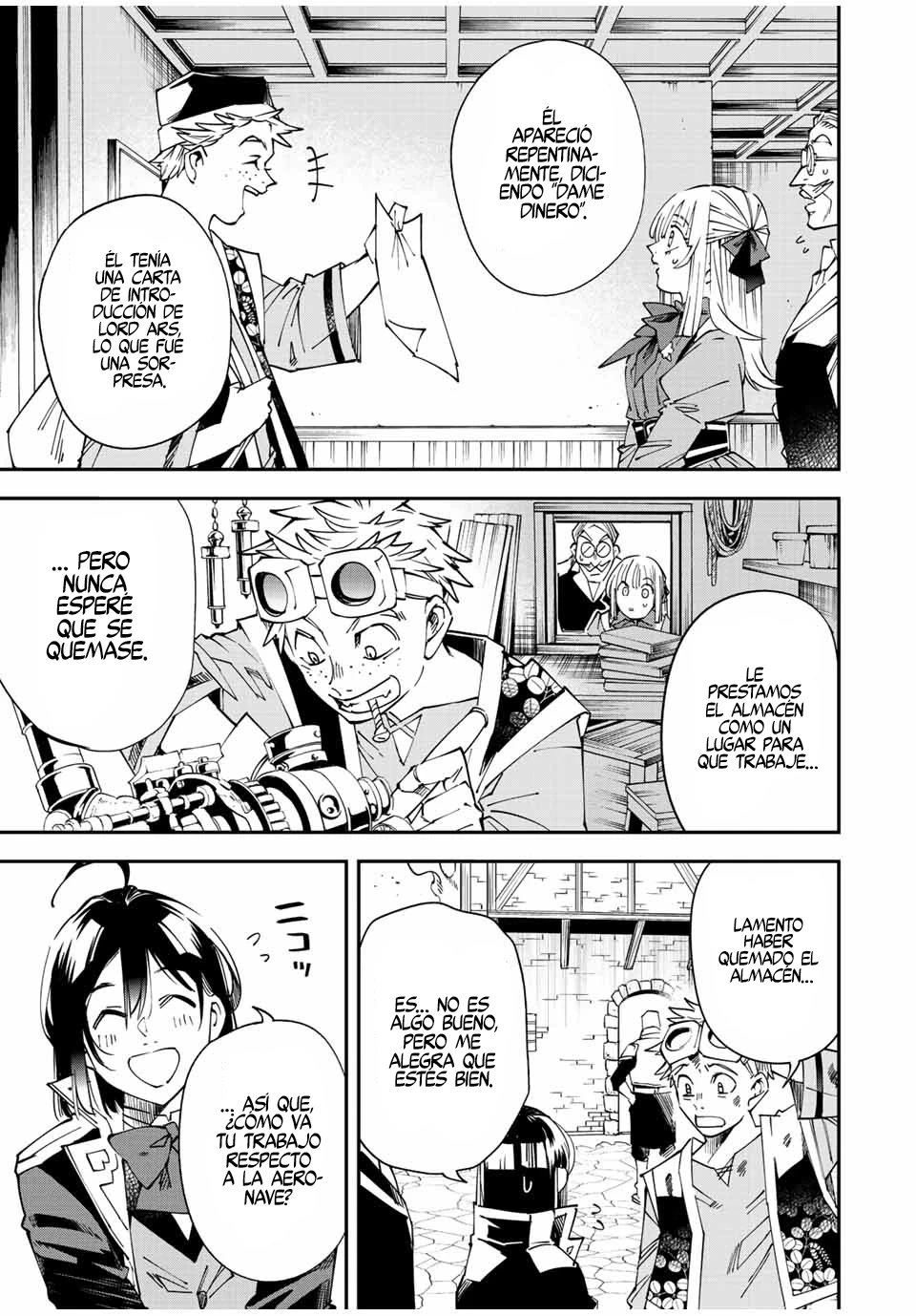 Tensei kizoku kantei sukiru de nariagaru Capitulo 111 página 5