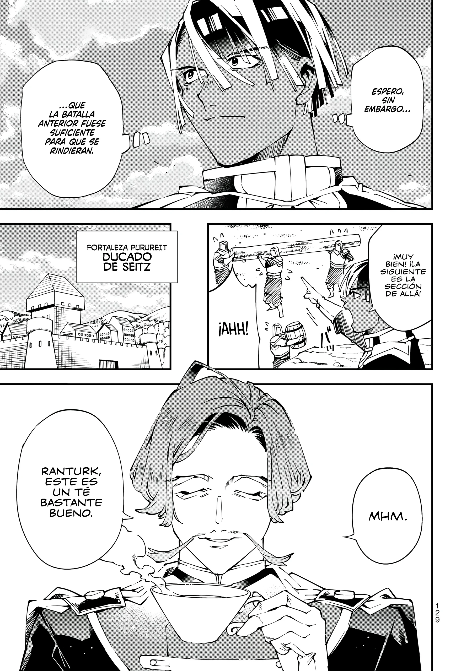 Tensei kizoku kantei sukiru de nariagaru Capitulo 123 página 9
