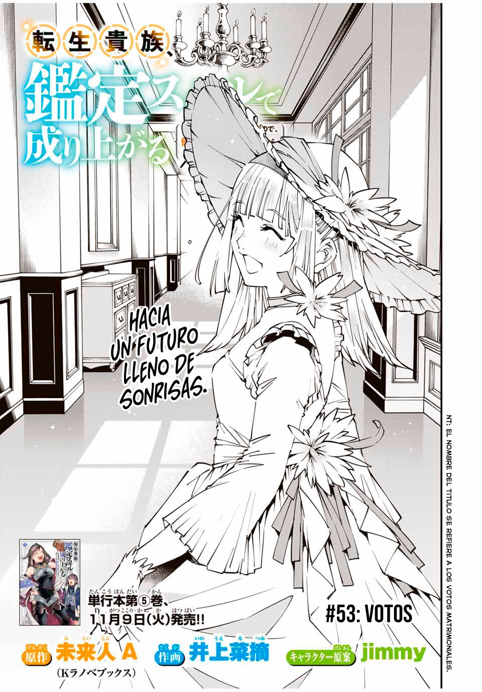Tensei kizoku kantei sukiru de nariagaru Capitulo 53: Votos página 2