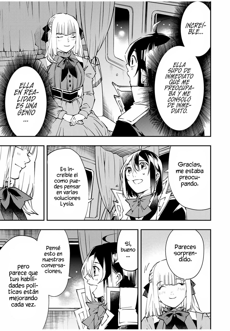 Tensei kizoku kantei sukiru de nariagaru Capitulo 54: El papel de la esposa. página 18