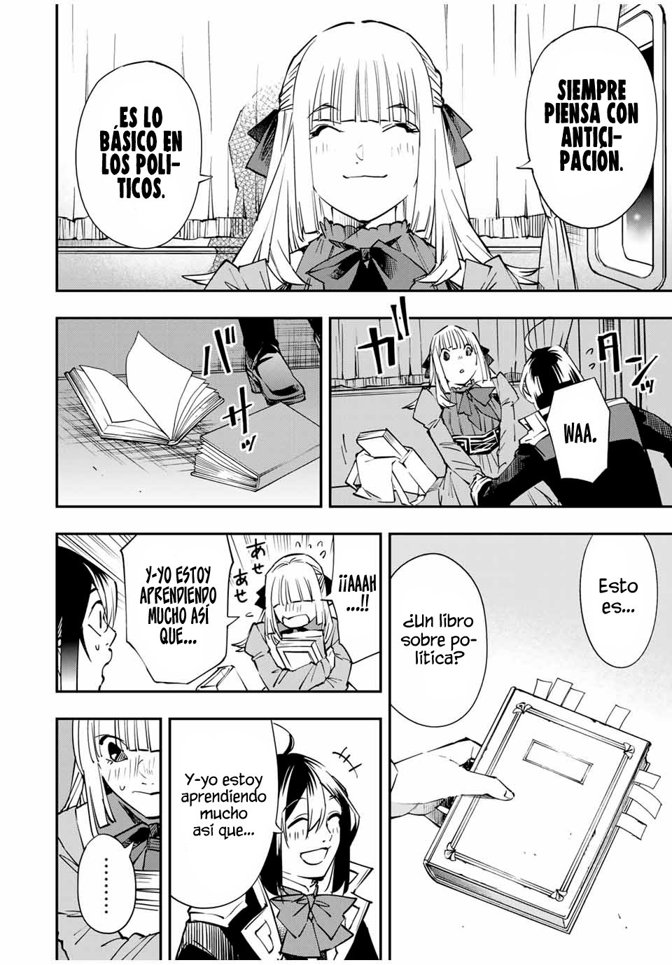 Tensei kizoku kantei sukiru de nariagaru Capitulo 54: El papel de la esposa. página 19