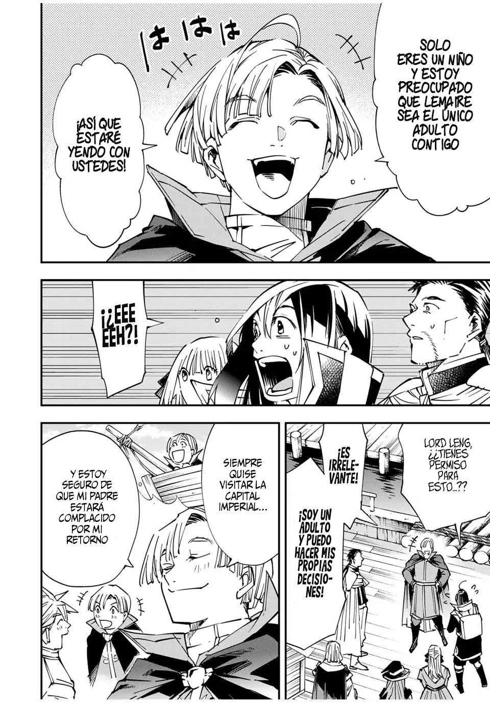 Tensei kizoku kantei sukiru de nariagaru Capitulo 55: Leng Salemakia página 21