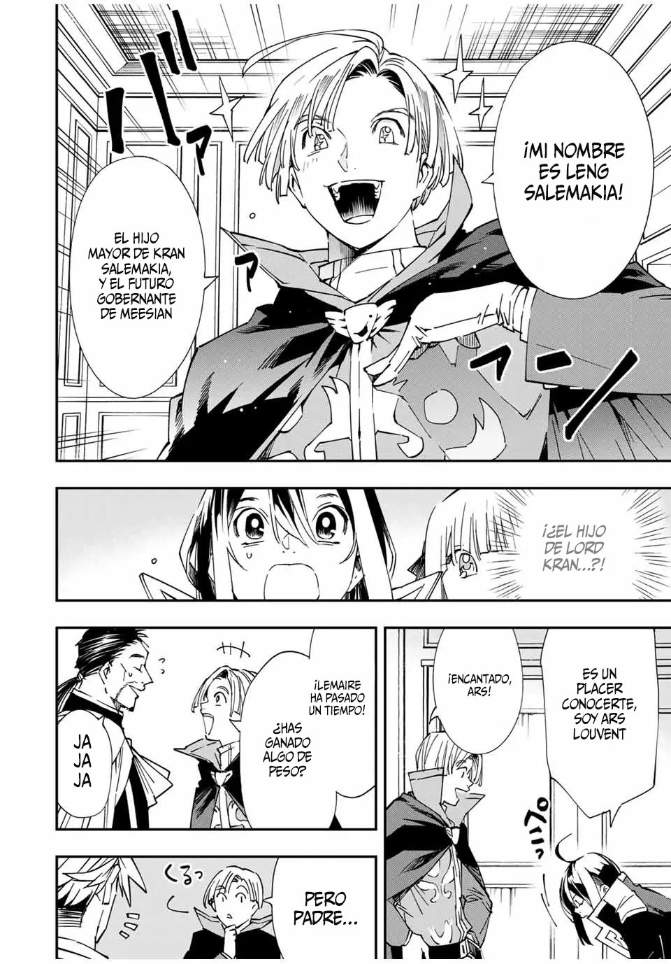 Tensei kizoku kantei sukiru de nariagaru Capitulo 55: Leng Salemakia página 7