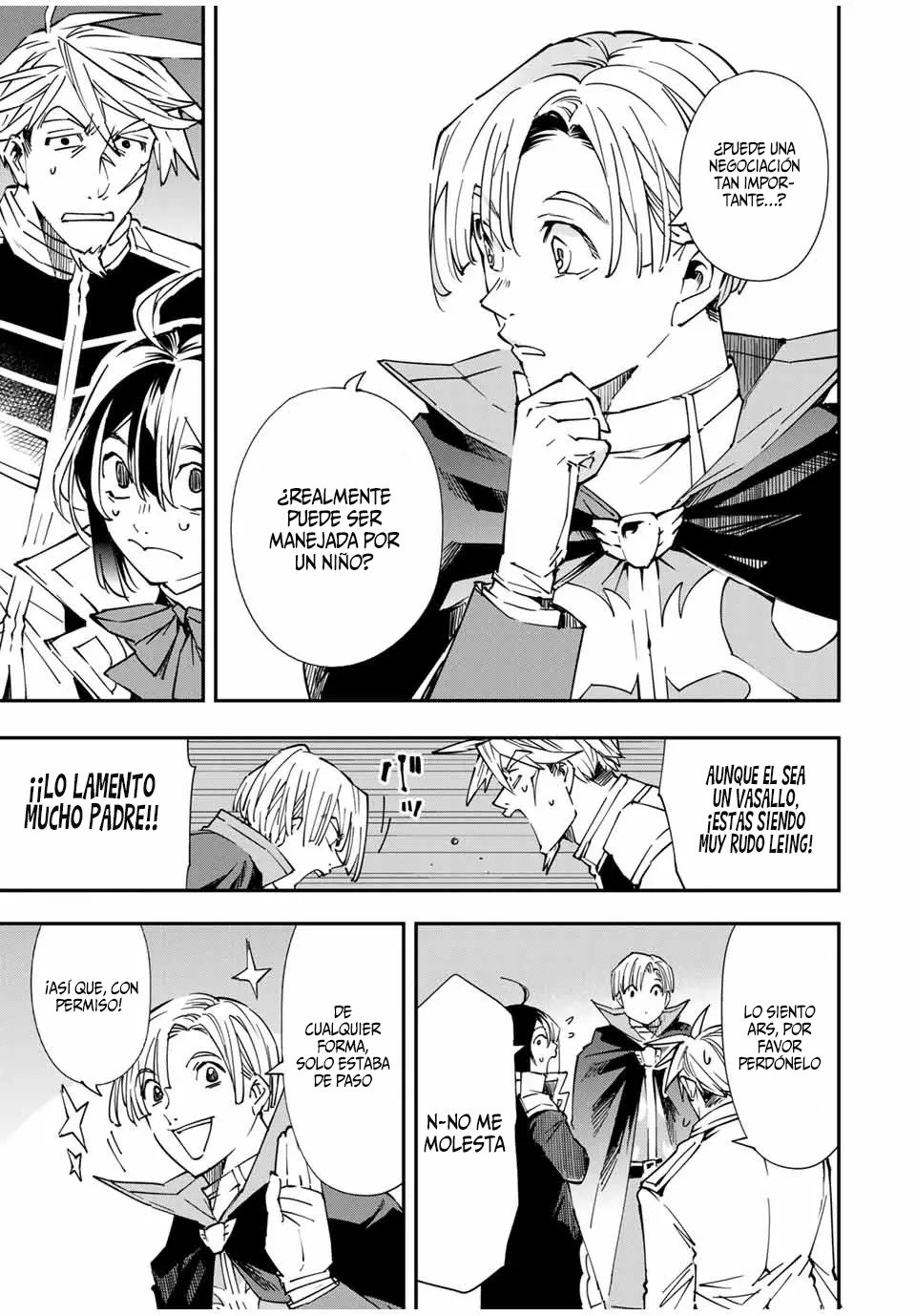 Tensei kizoku kantei sukiru de nariagaru Capitulo 55: Leng Salemakia página 8