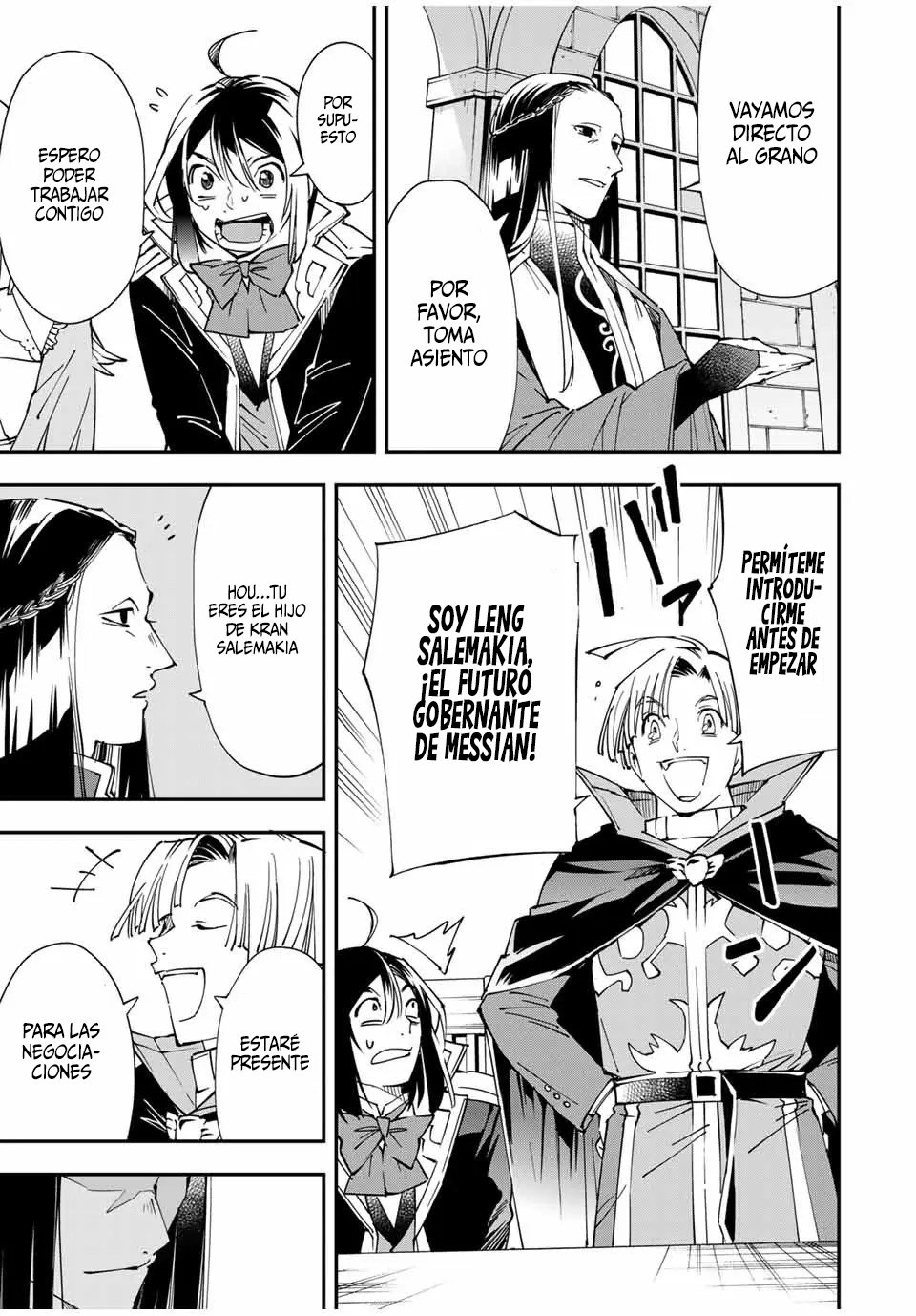 Tensei kizoku kantei sukiru de nariagaru Capitulo 57: Negociaciones (1) página 10