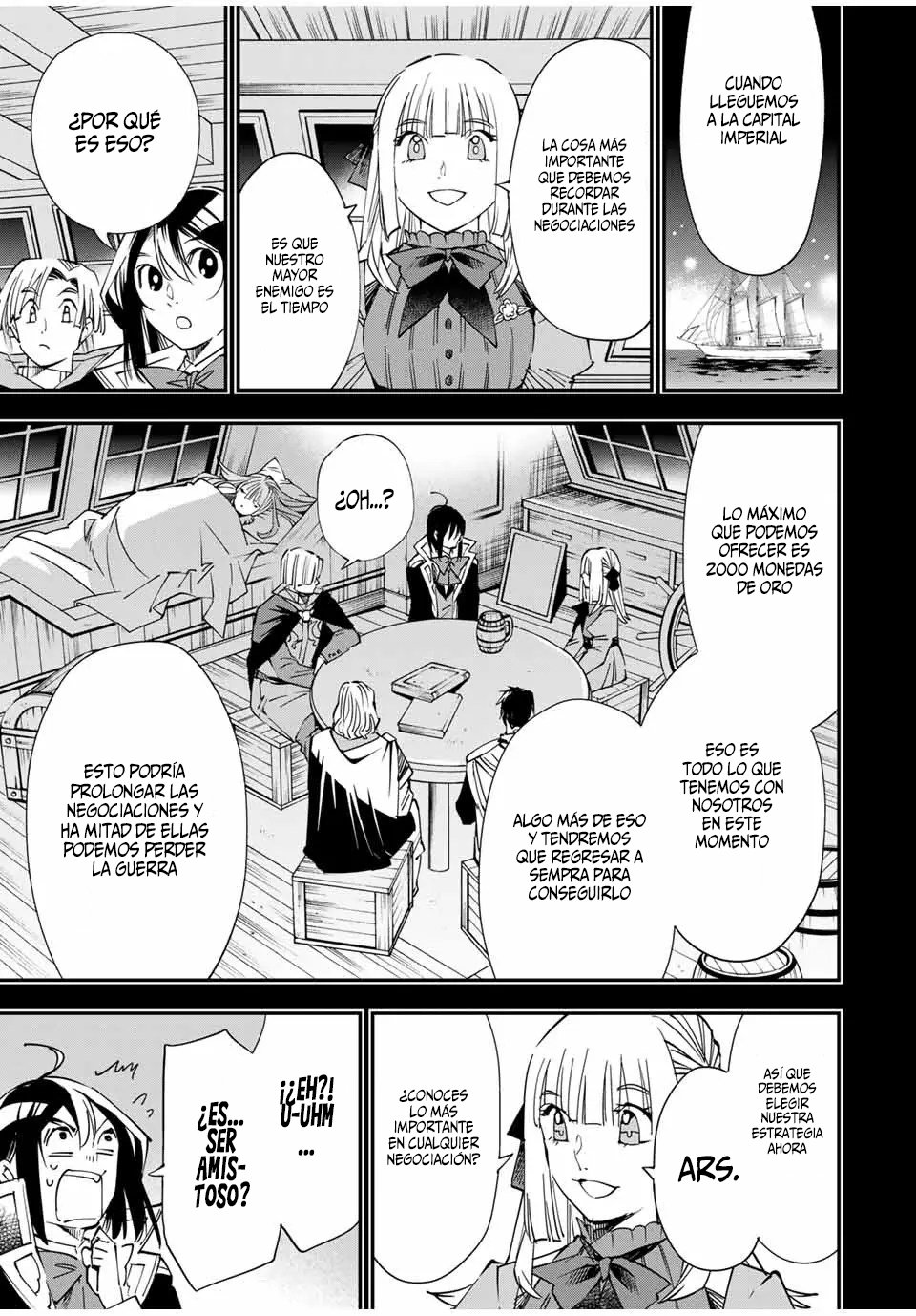 Tensei kizoku kantei sukiru de nariagaru Capitulo 57: Negociaciones (1) página 12