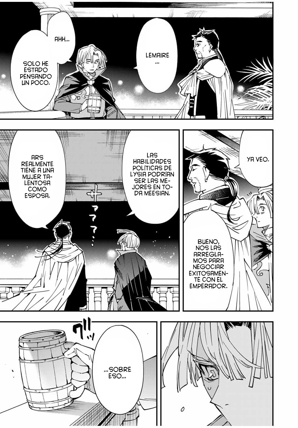 Tensei kizoku kantei sukiru de nariagaru Capitulo 59: Negociaciones (3) página 14
