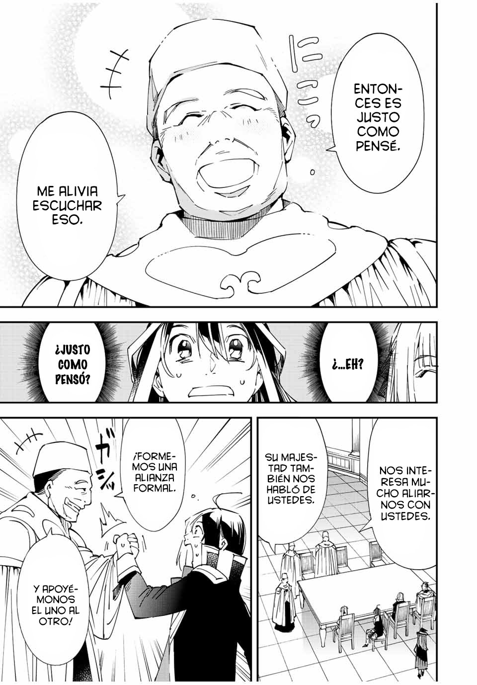 Tensei kizoku kantei sukiru de nariagaru Capitulo 61: Negociaciones con Paradile página 10