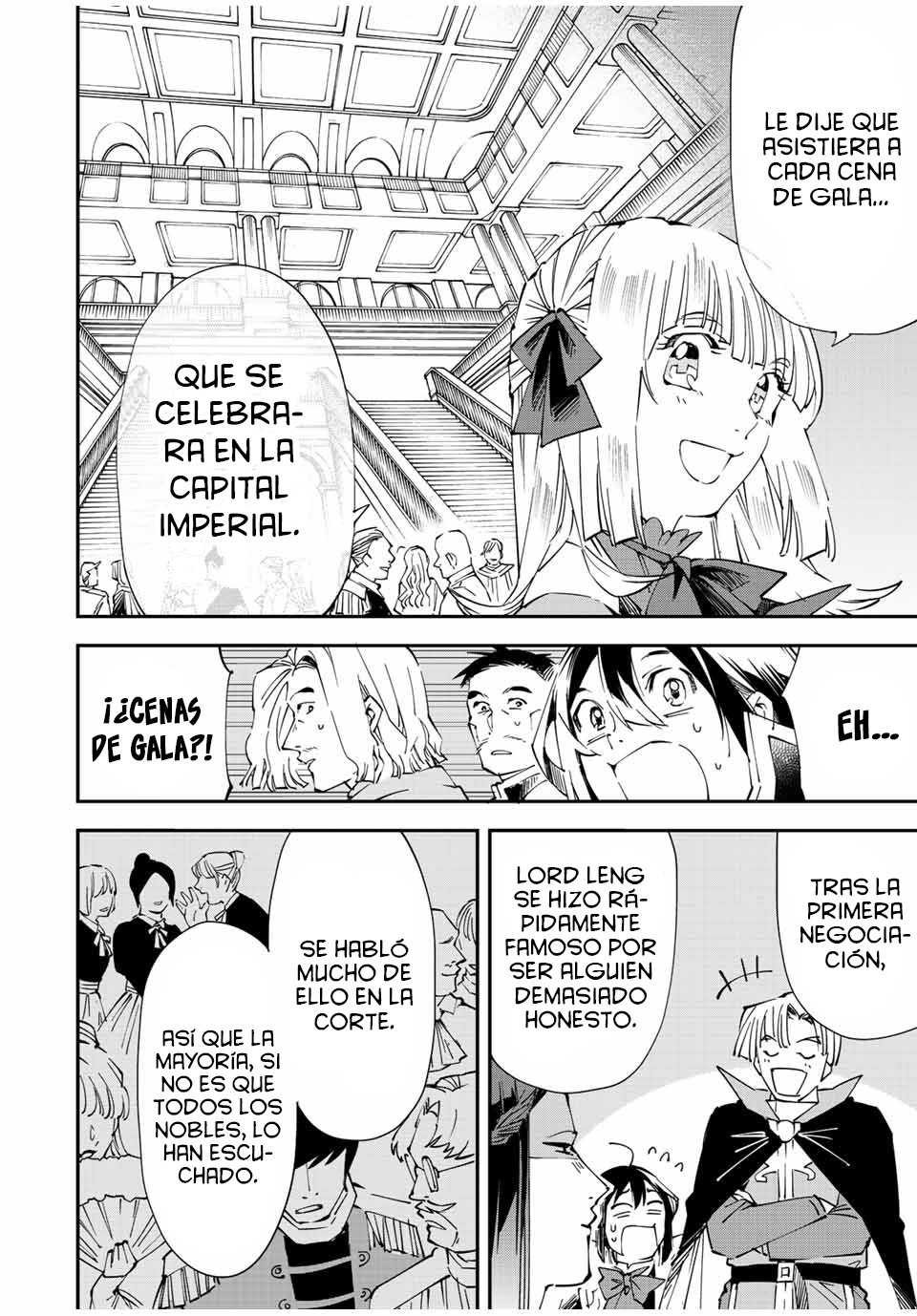 Tensei kizoku kantei sukiru de nariagaru Capitulo 61: Negociaciones con Paradile página 19