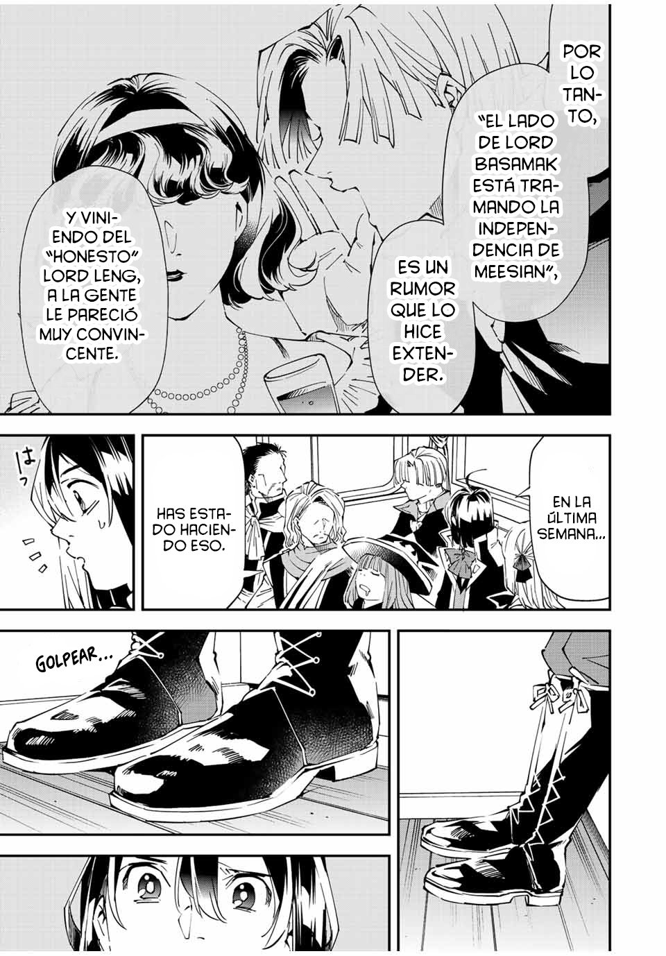 Tensei kizoku kantei sukiru de nariagaru Capitulo 61: Negociaciones con Paradile página 20