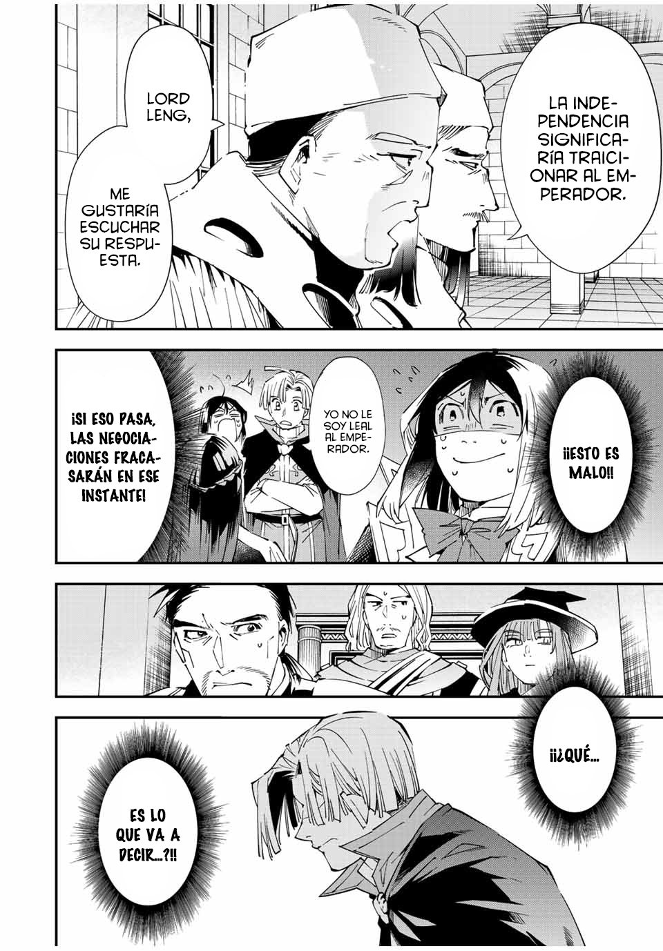 Tensei kizoku kantei sukiru de nariagaru Capitulo 61: Negociaciones con Paradile página 7