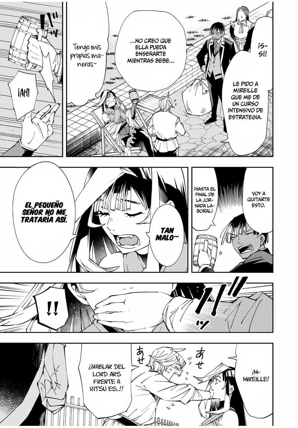 Tensei kizoku kantei sukiru de nariagaru Capitulo 63: La Casa Louvent sin Lord página 6