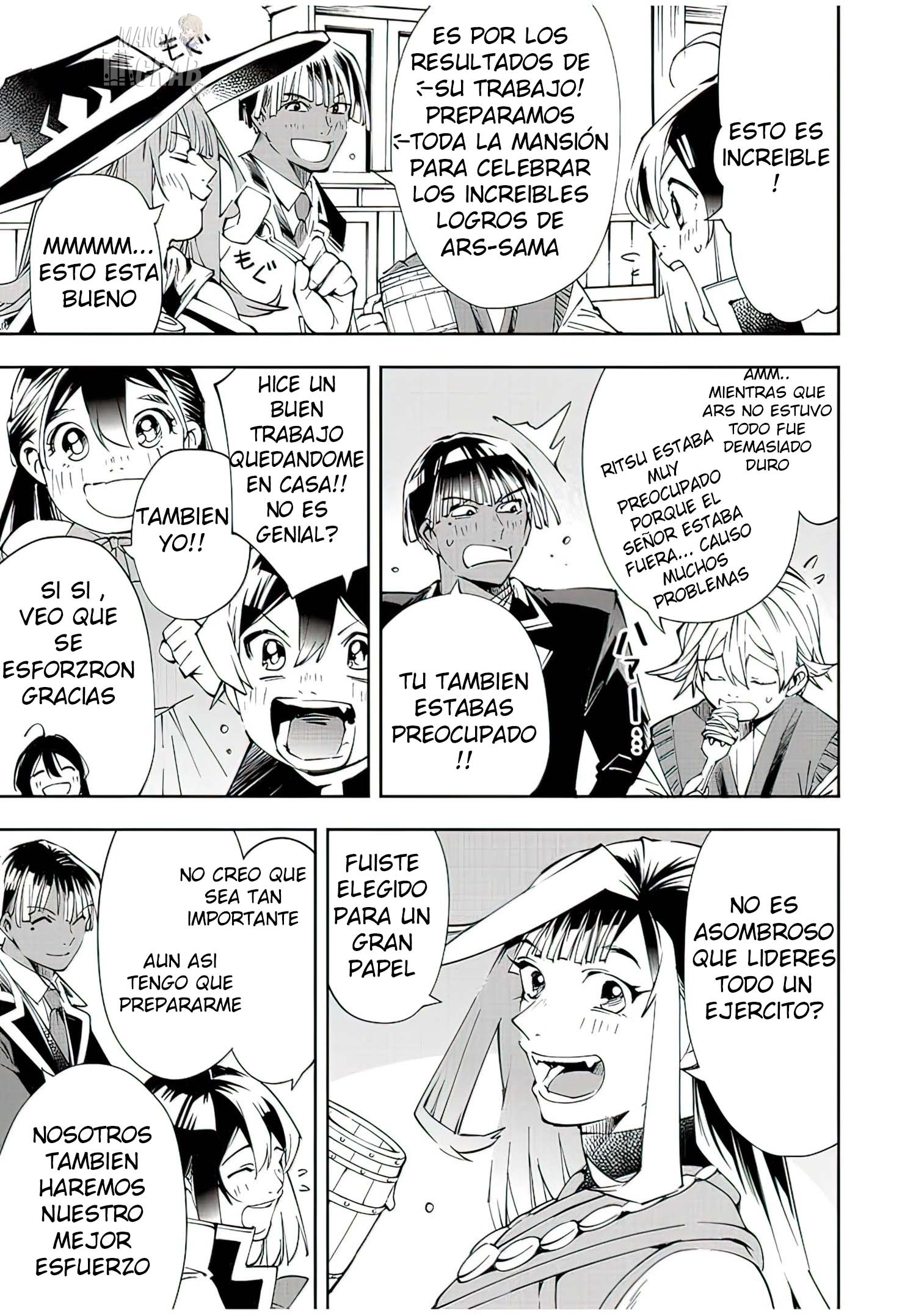 Tensei kizoku kantei sukiru de nariagaru Capitulo 64: Volviendo a Casa y Saliendo a Luchar página 5