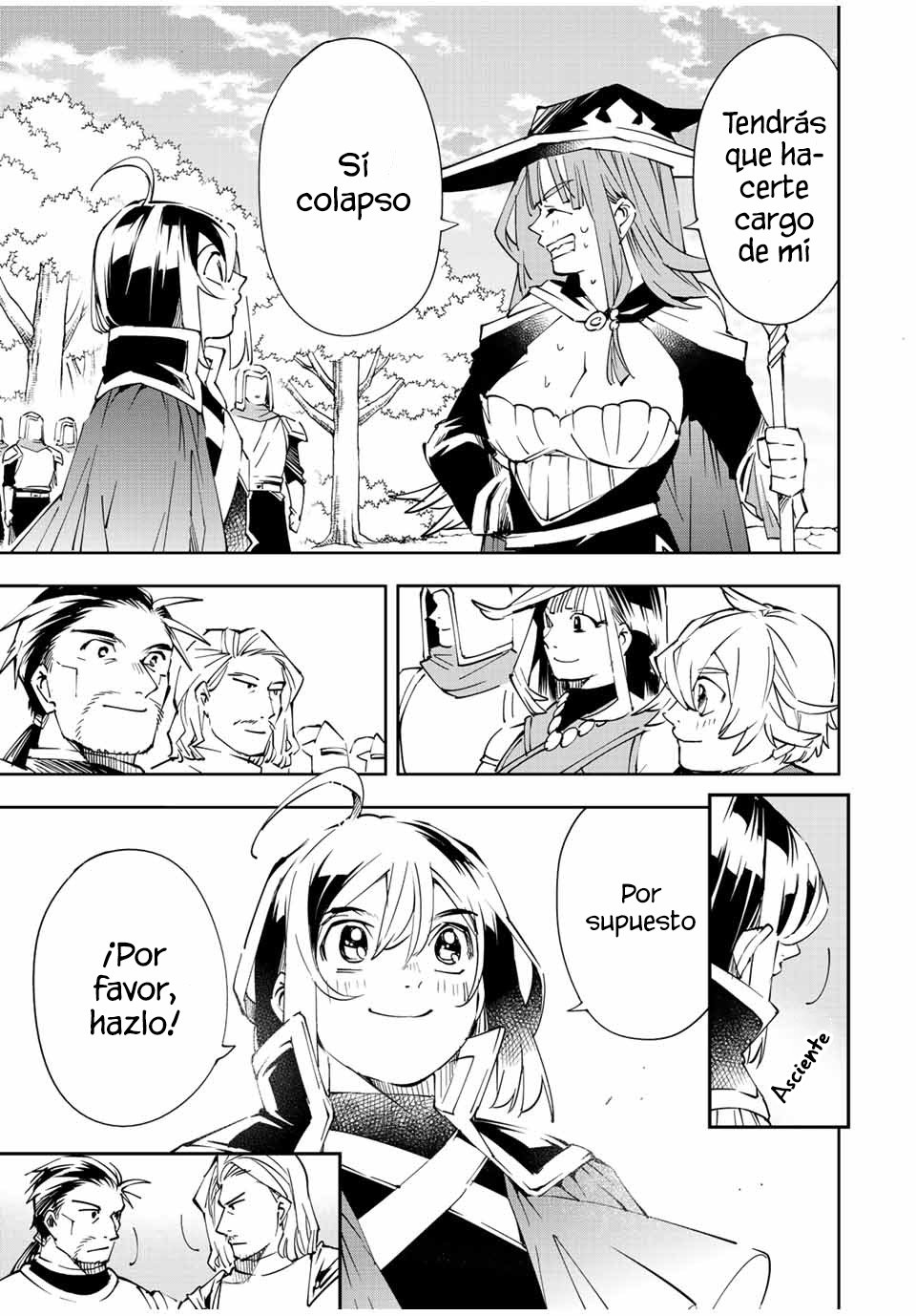 Tensei kizoku kantei sukiru de nariagaru Capitulo 70: Ataque con Todo página 8