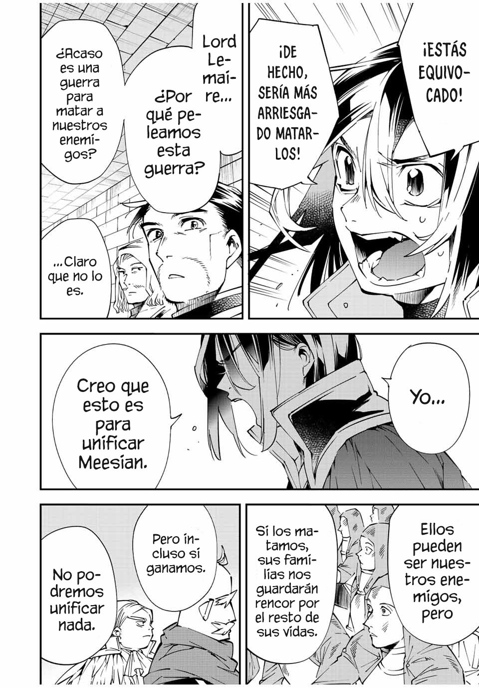 Tensei kizoku kantei sukiru de nariagaru Capitulo 71: El Propósito de la Guerra página 9
