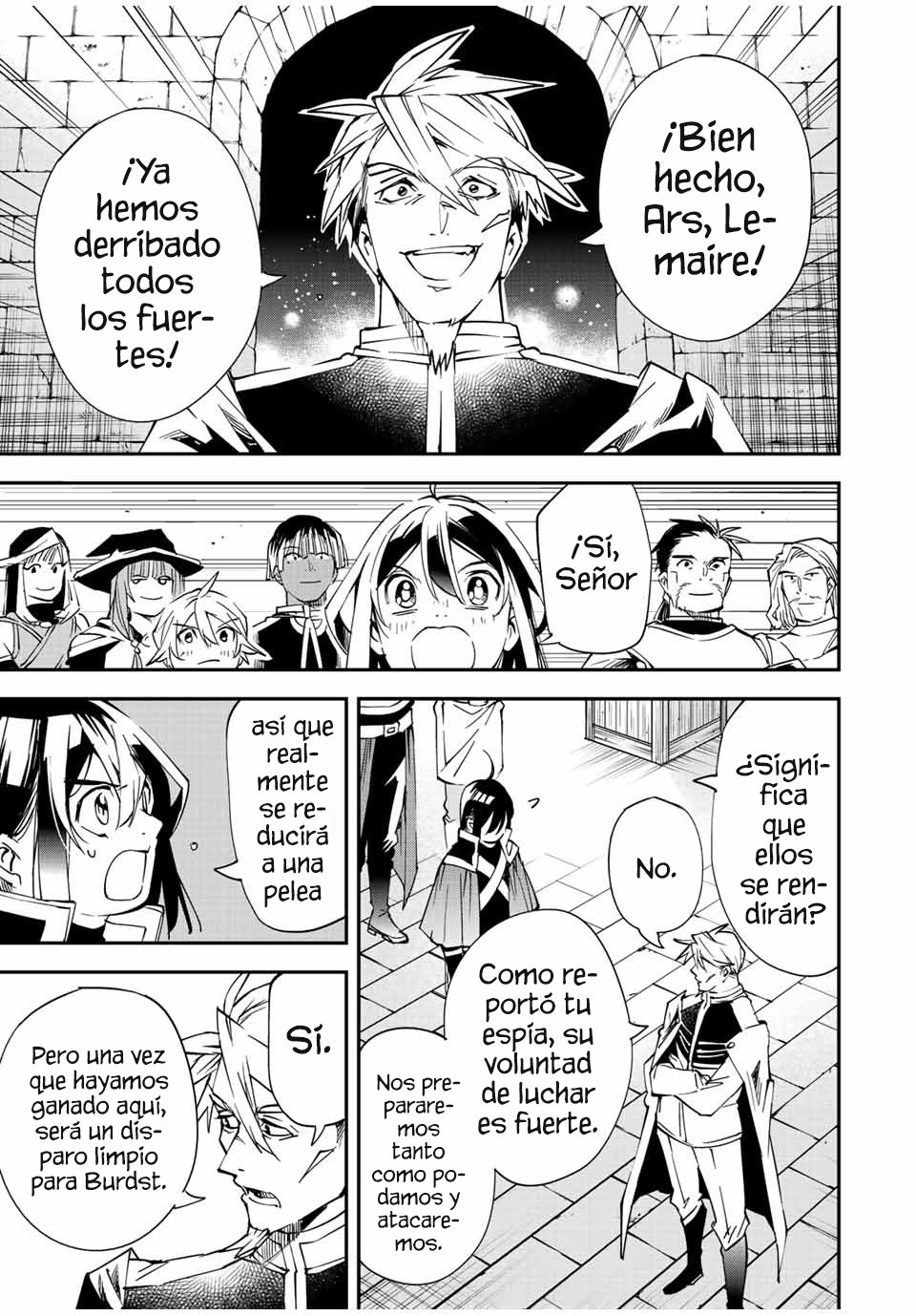 Tensei kizoku kantei sukiru de nariagaru Capitulo 72: La Captura del Castillo de Samuk página 12