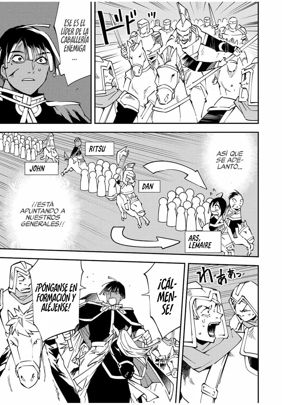 Tensei kizoku kantei sukiru de nariagaru Capitulo 84: Caballería página 4