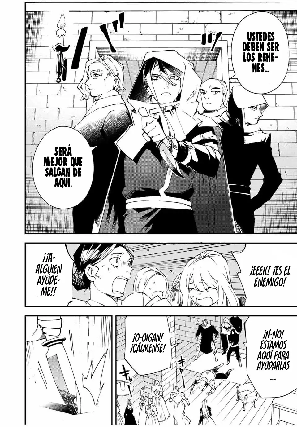 Tensei kizoku kantei sukiru de nariagaru Capitulo 86: Rescate de Rehenes página 5