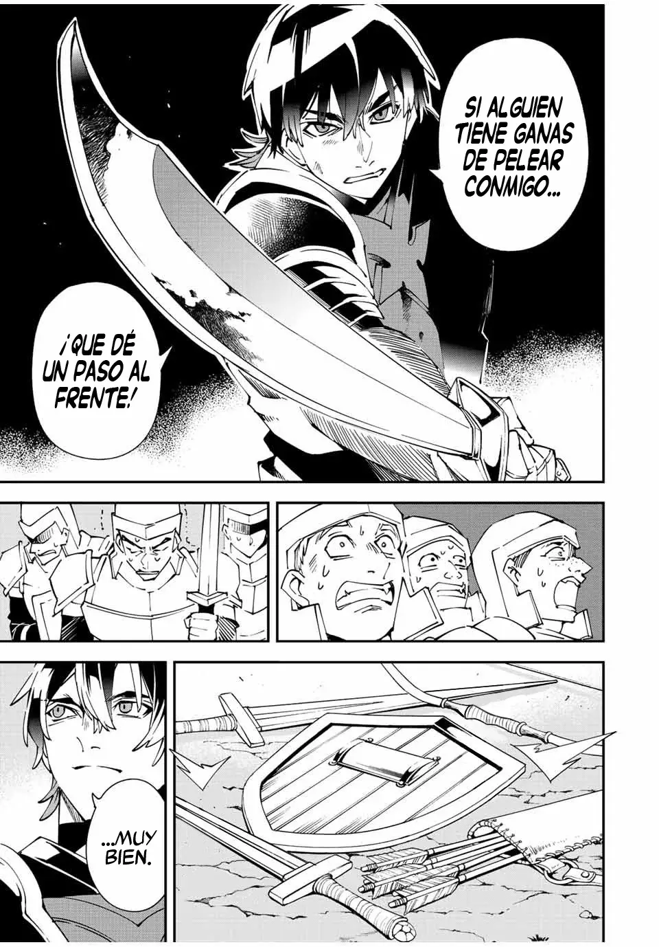 Tensei kizoku kantei sukiru de nariagaru Capitulo 89: Sabiduría contra Valentía página 14